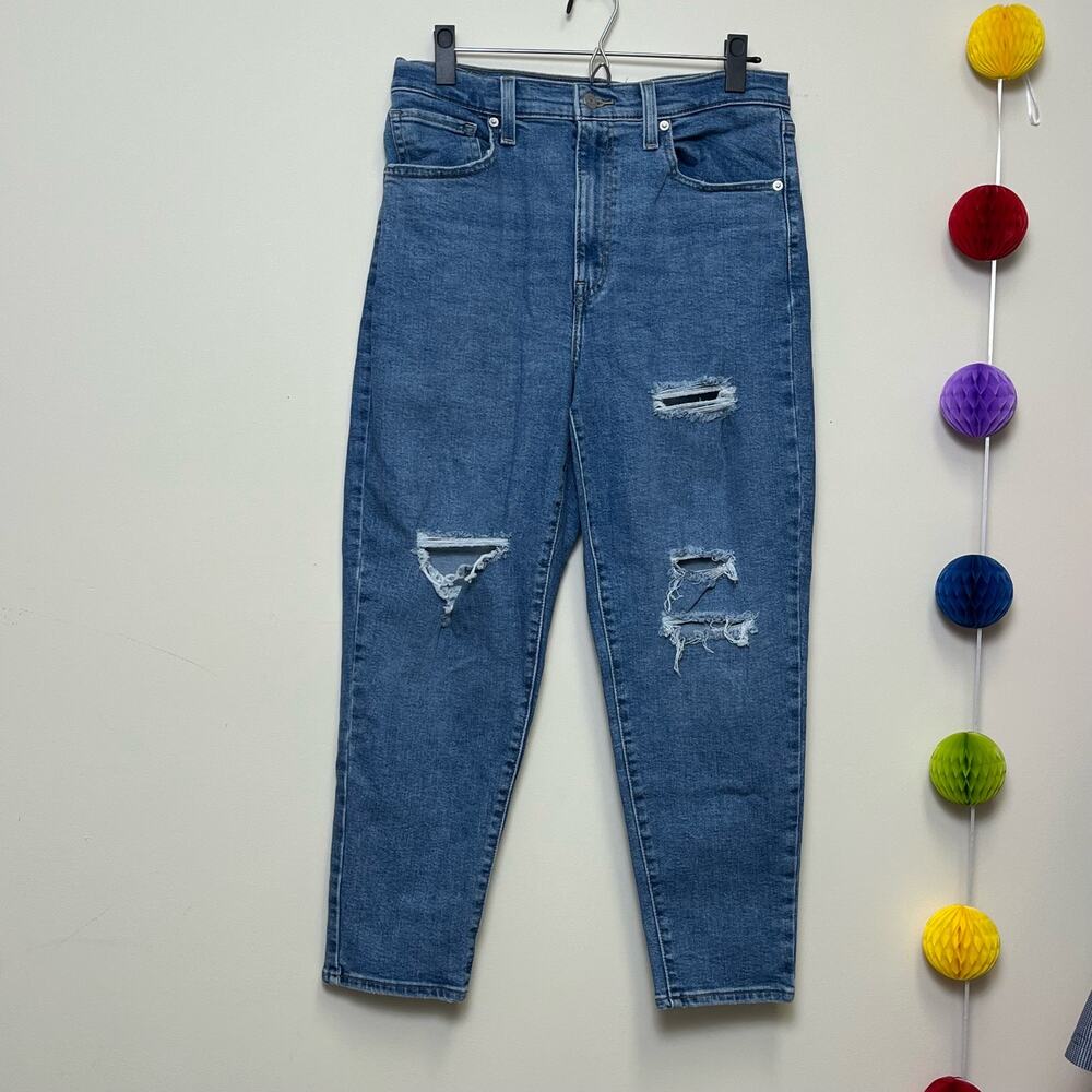 Levis High Waisted Mom Women's Jeans 30 x 27 - Picture 1 of 7